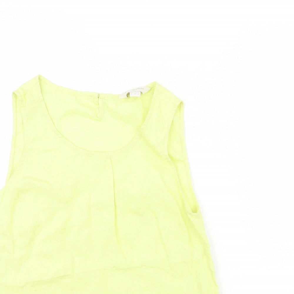 Monsoon Womens Green   Basic Tank Size 8