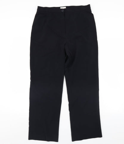 Country Casuals Womens Blue Trousers Size 14 L28 in