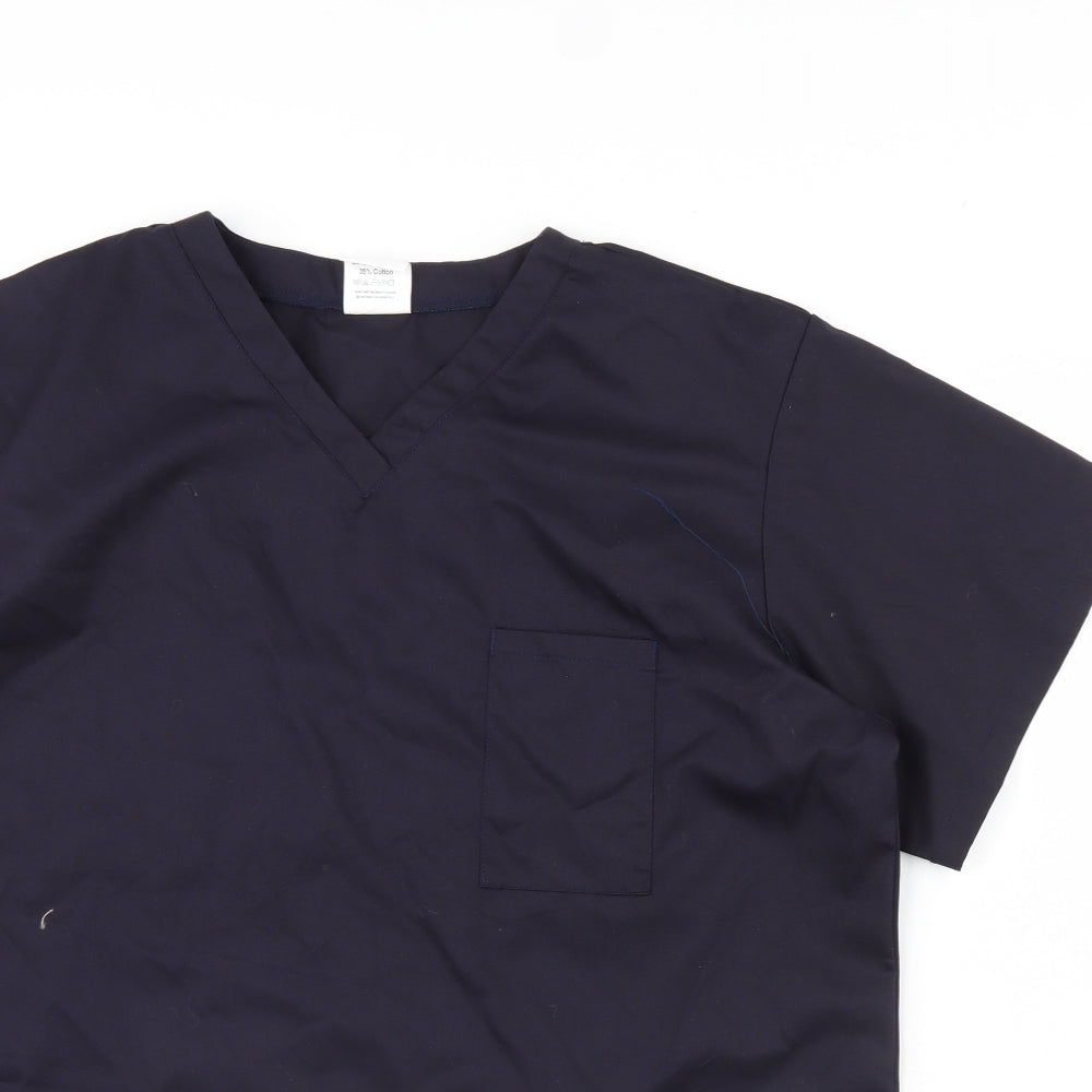 Alexander Womens Blue   Basic T-Shirt Size L  - Workwear