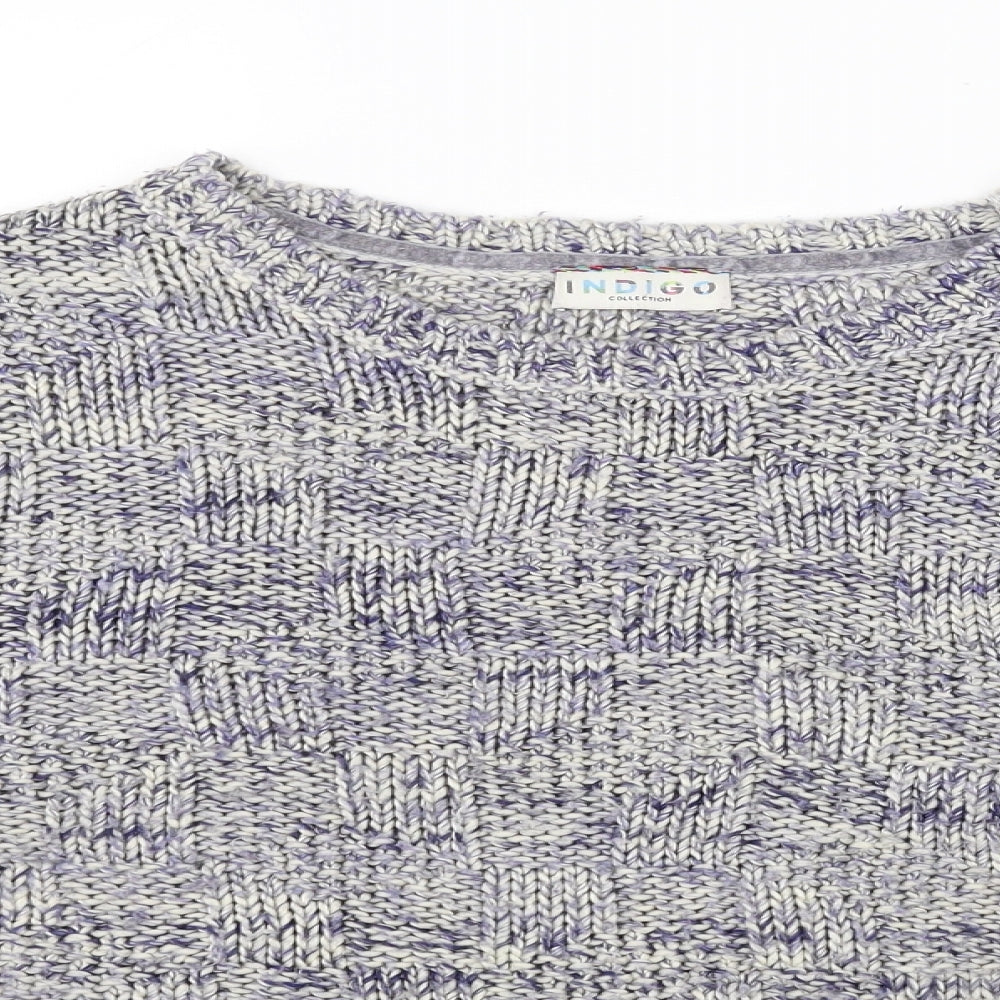 M&S Womens Blue   Pullover Jumper Size 12