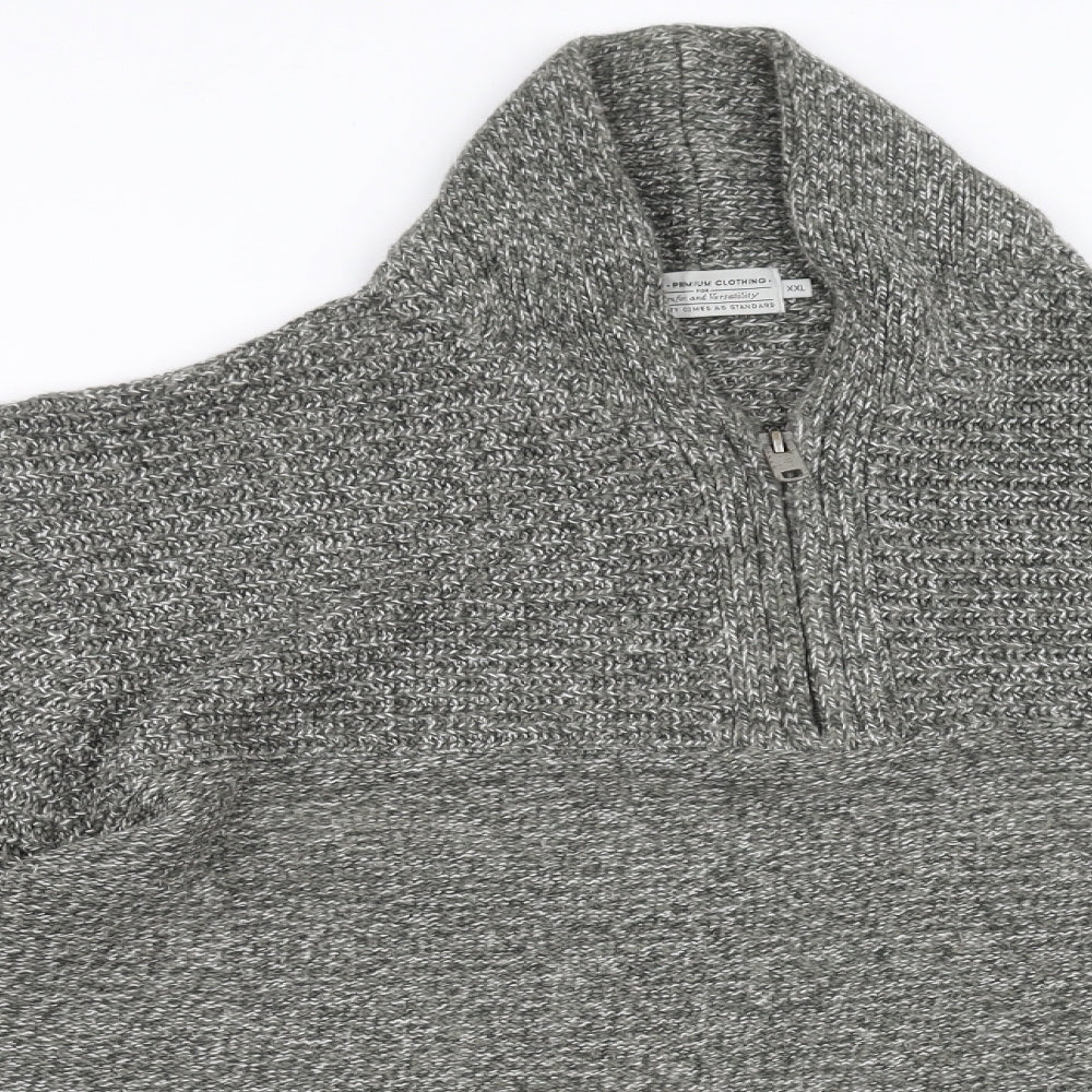 Sainsburys  Mens Green   Pullover Sweatshirt Size 2XL