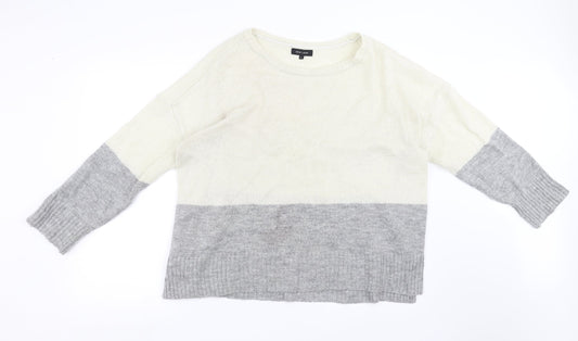New Look Womens Grey   Pullover Sweatshirt Size L