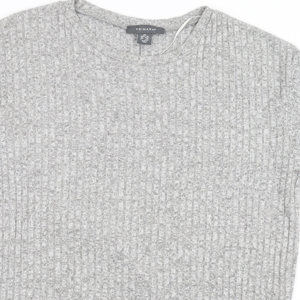 Primark Womens Grey   Pullover Sweatshirt Size XS