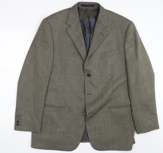 Marks and Spencer Mens Gold   Jacket Suit Jacket Size 44