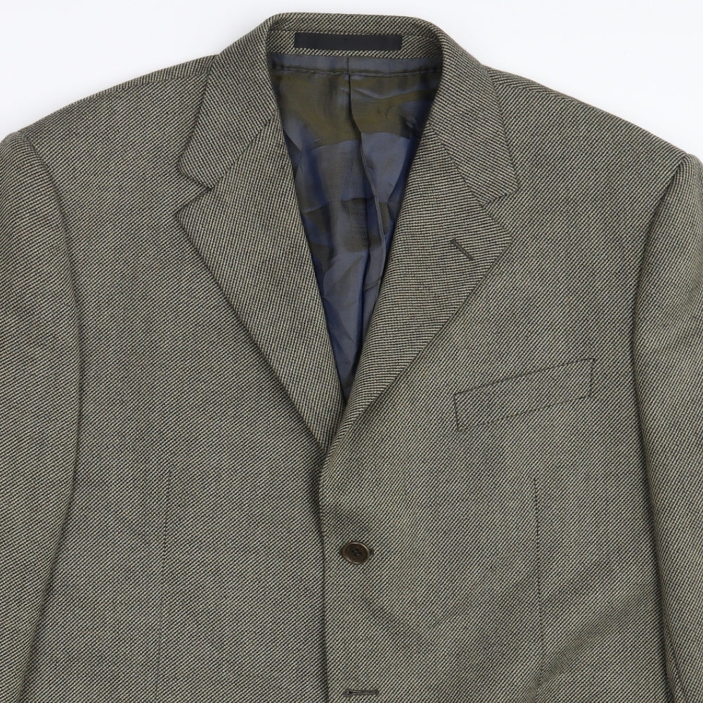 Marks and Spencer Mens Gold   Jacket Suit Jacket Size 44