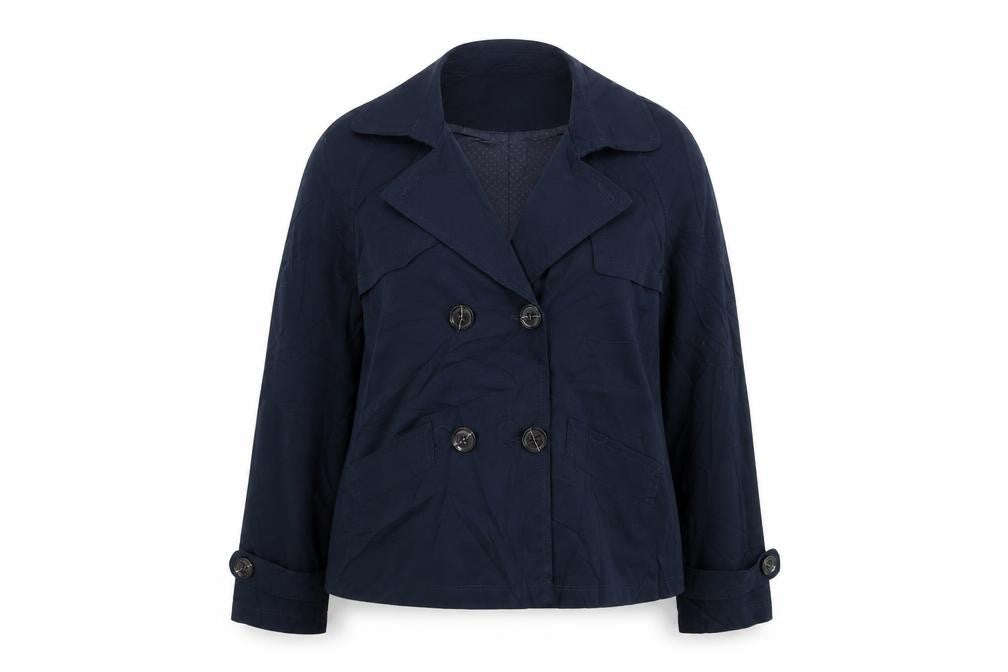 Papaya Womens Blue   Jacket Coat Size 14