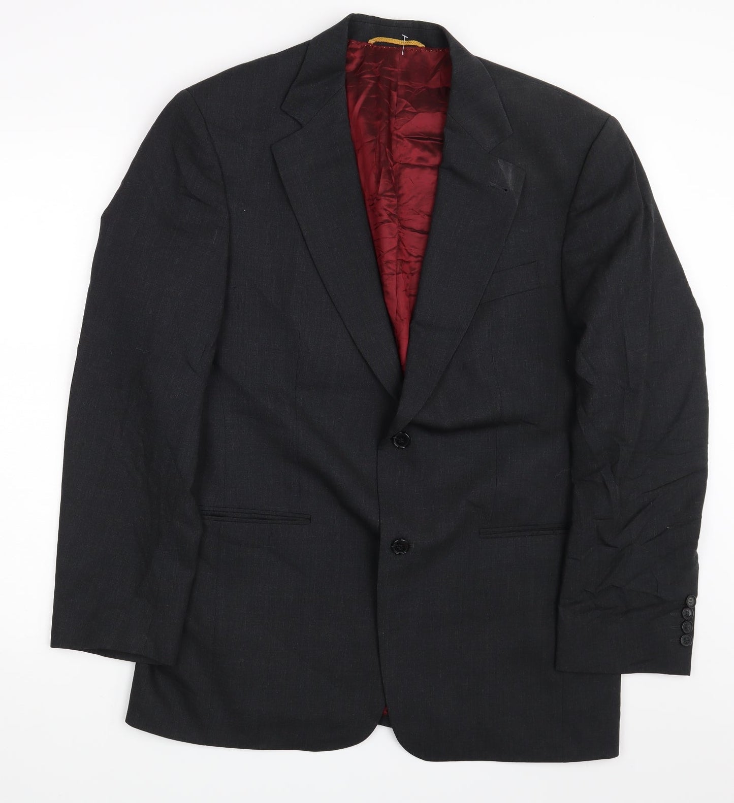 Carl Gross Mens Grey   Jacket Suit Jacket Size 38