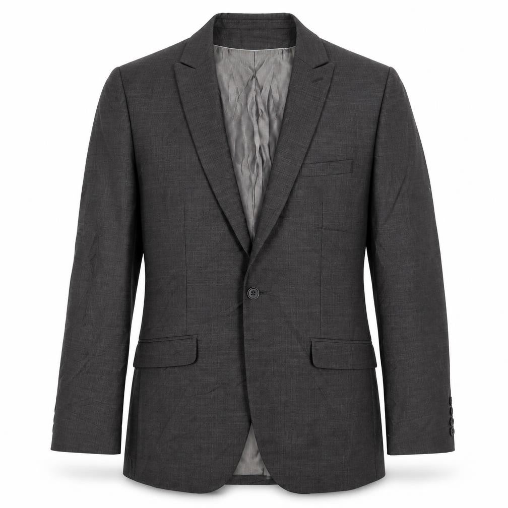 Burton Mens Grey   Jacket Suit Jacket Size 38