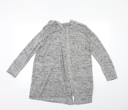 H&M Womens Grey   Cardigan Jumper Size M