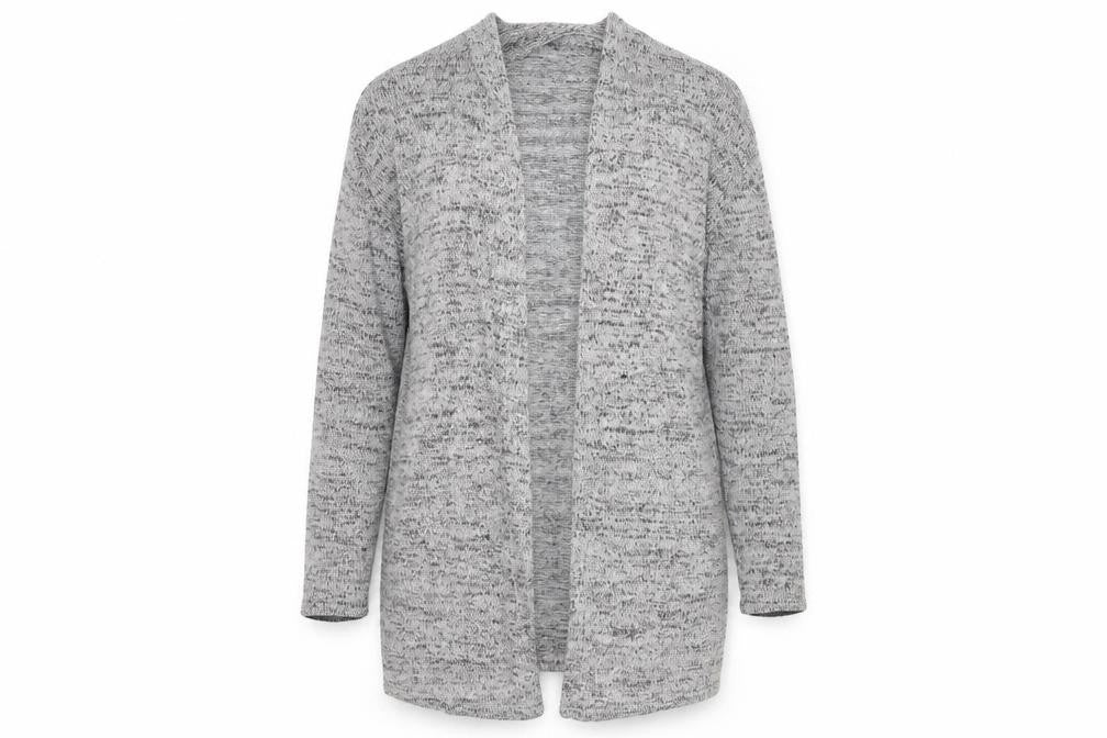 H&M Womens Grey   Cardigan Jumper Size M