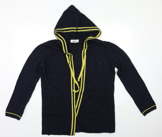 Isabella D Womens Blue   Cardigan Hoodie Size M