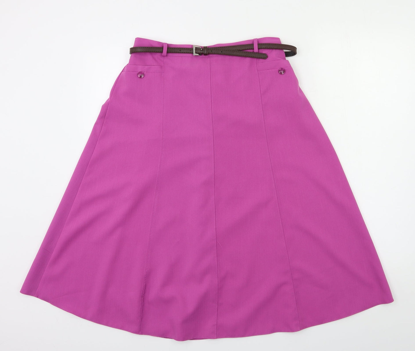 BM Womens Purple   A-Line Skirt Size 12