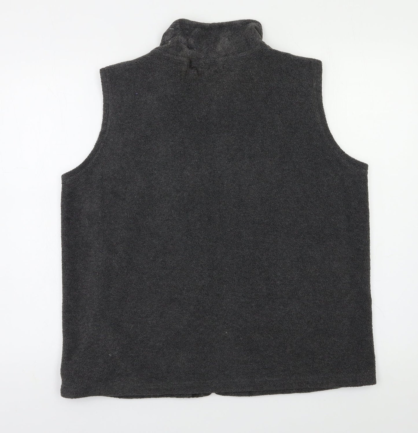 BM Womens Grey   Vest Sweatshirt Size M