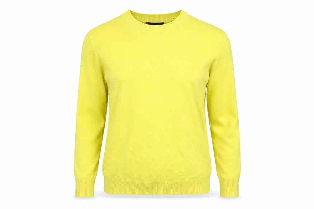 Marks & Spencer Womens Yellow   Pullover Jumper Size S