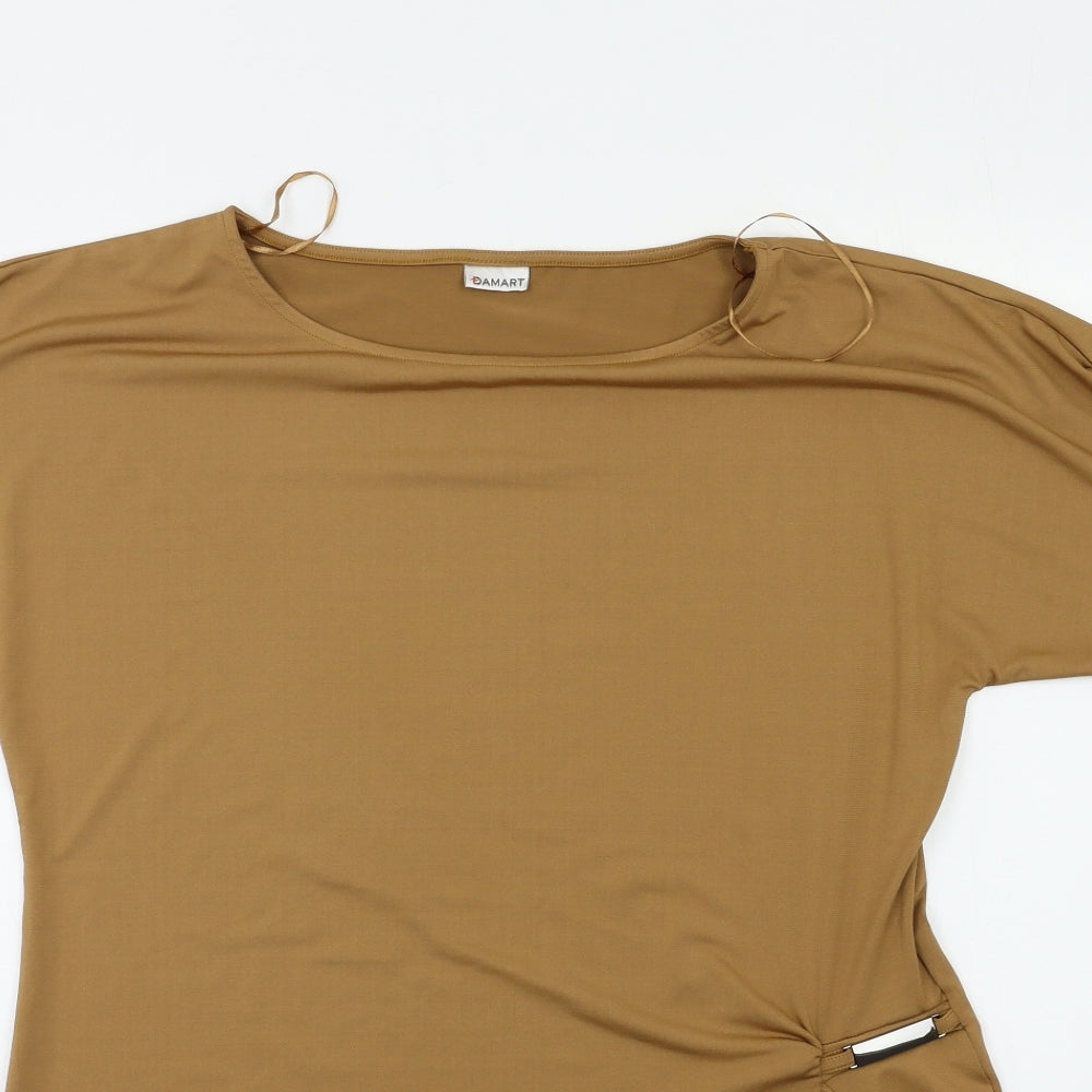 Damart Womens Beige   Basic Blouse Size 16