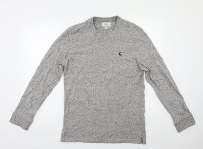 Preloved F&F Mens Grey   Pullover Sweatshirt Size S - Front