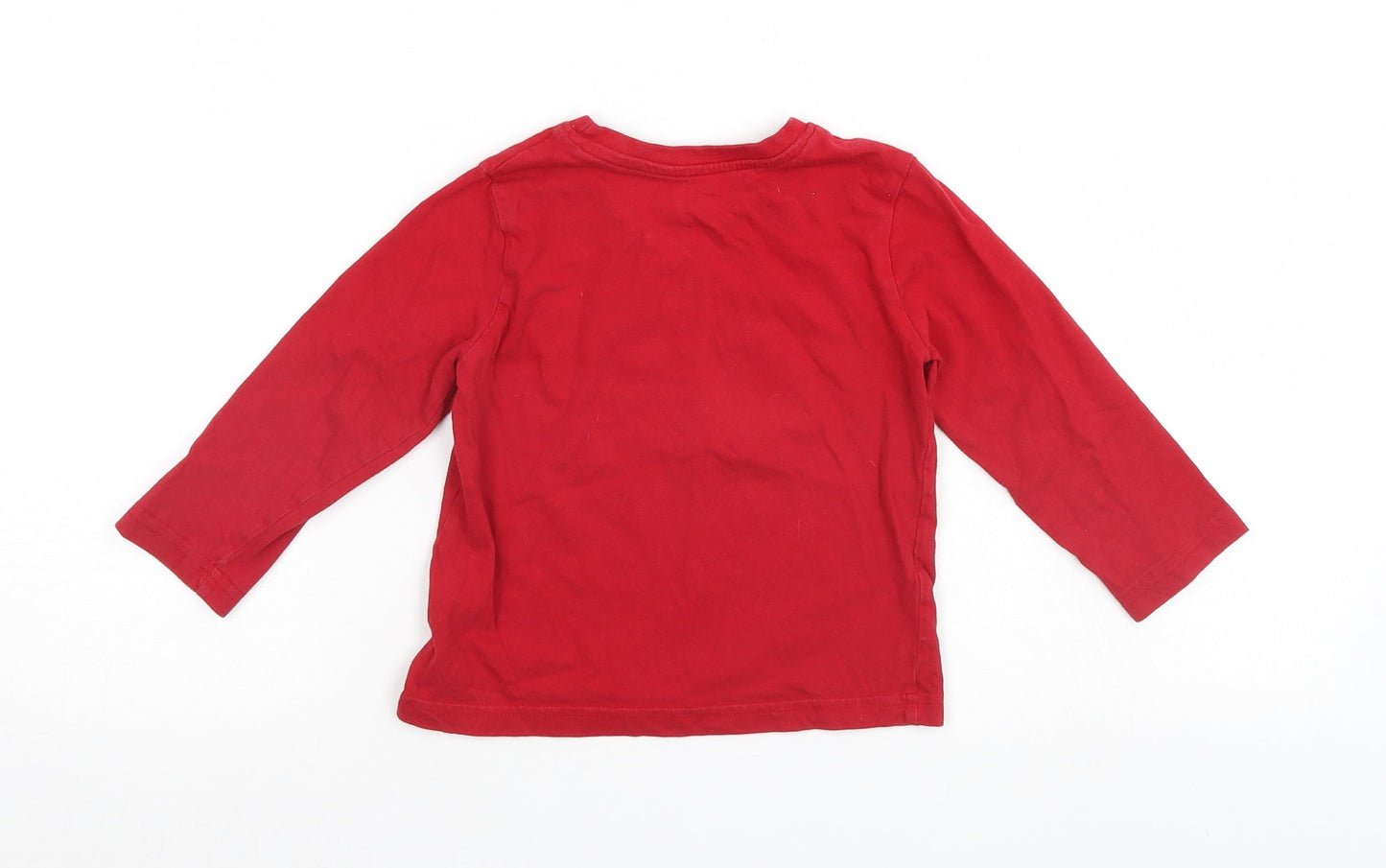Primark Boys Red   Pullover Jumper Size 2-3 Years