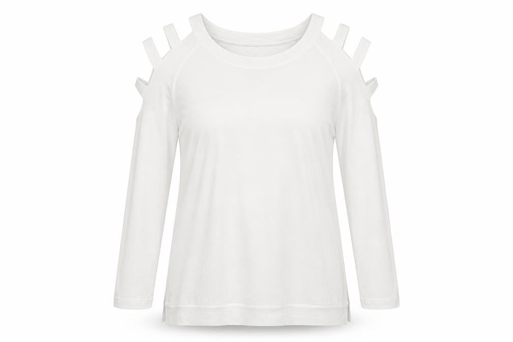 ZY Womens White   Pullover Jumper Size 2XL