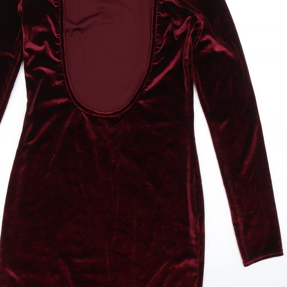 Missguided Womens Red   Shift  Size 10