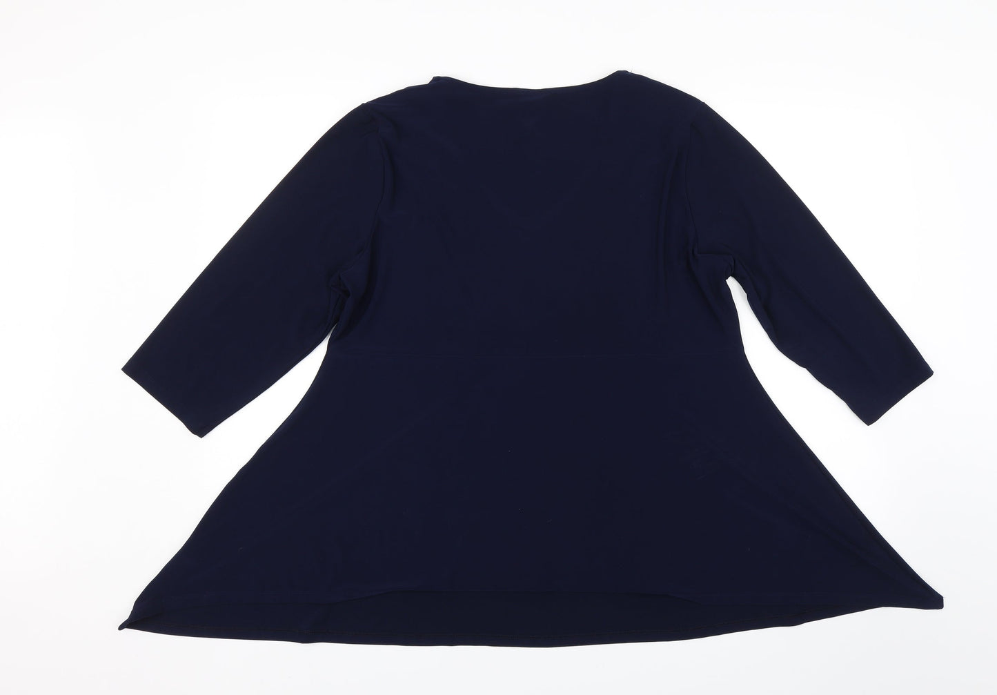Joanna Hope Womens Blue   Basic Blouse Size 18