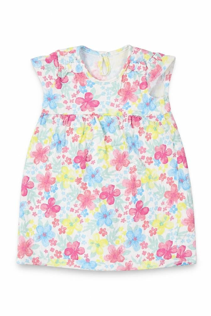 George Baby White Floral  Shift  Size 18-24 Months