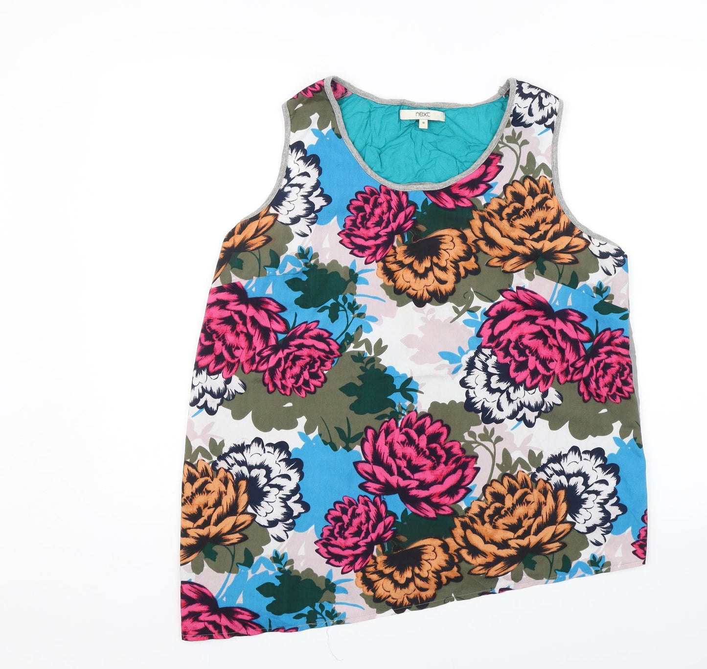 NEXT Womens Multicoloured Floral  Basic Blouse Size 8
