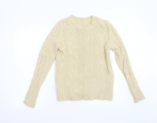 Preworn Womens Beige   Pullover Jumper Size M
