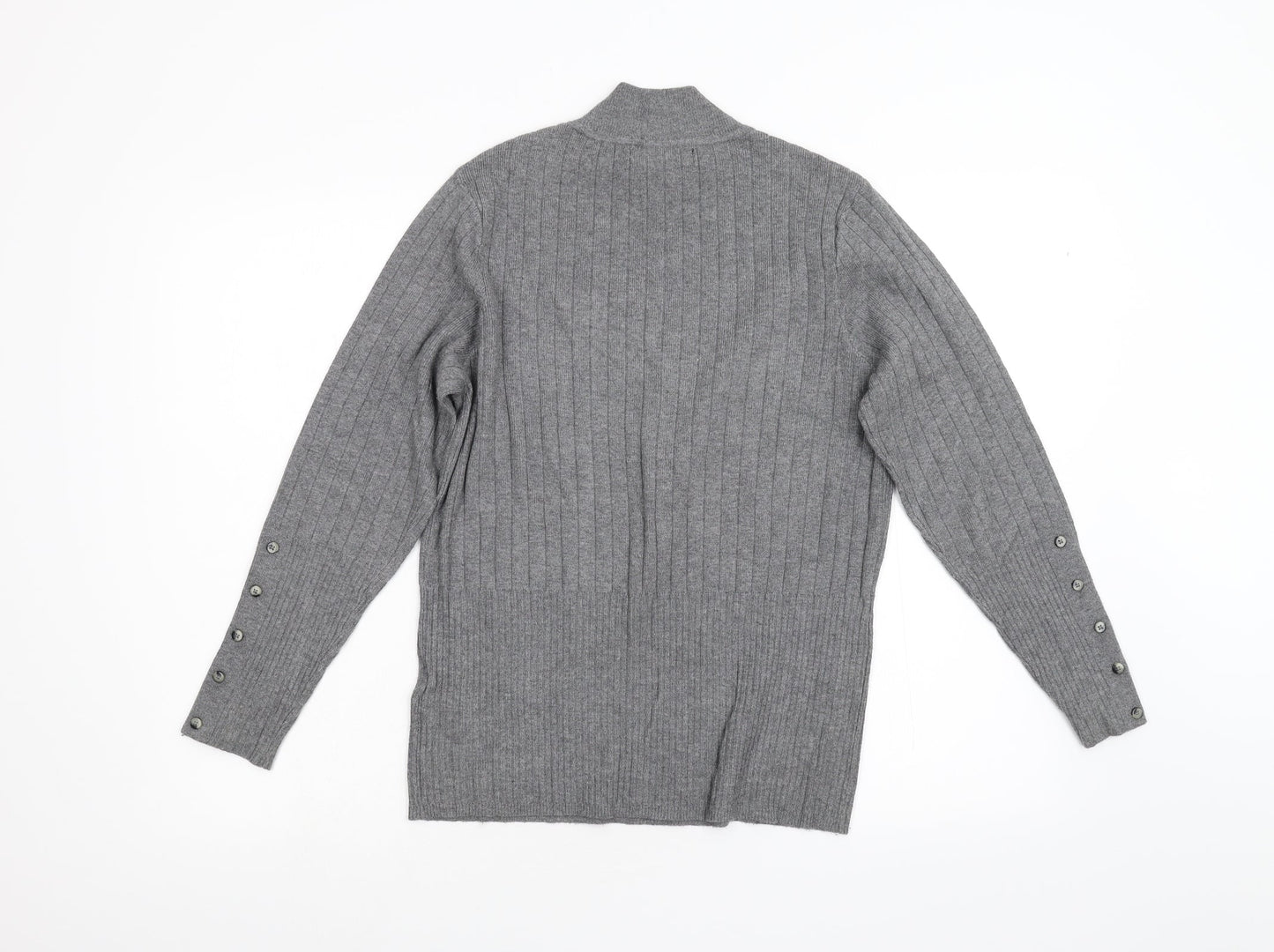 M&S Womens Grey   Pullover Jumper Size 14