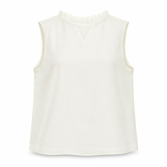 Preworn Womens Ivory   Basic Blouse Size M