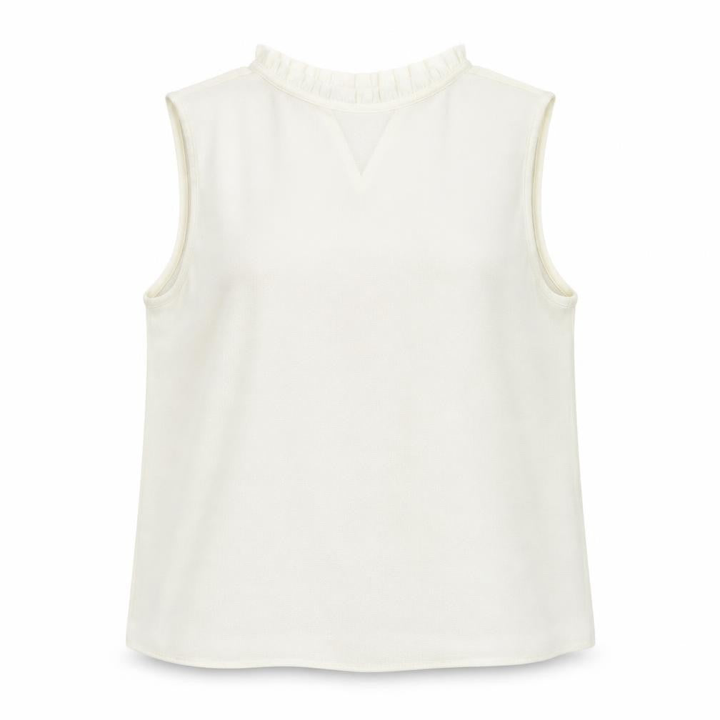 Preworn Womens Ivory   Basic Blouse Size M