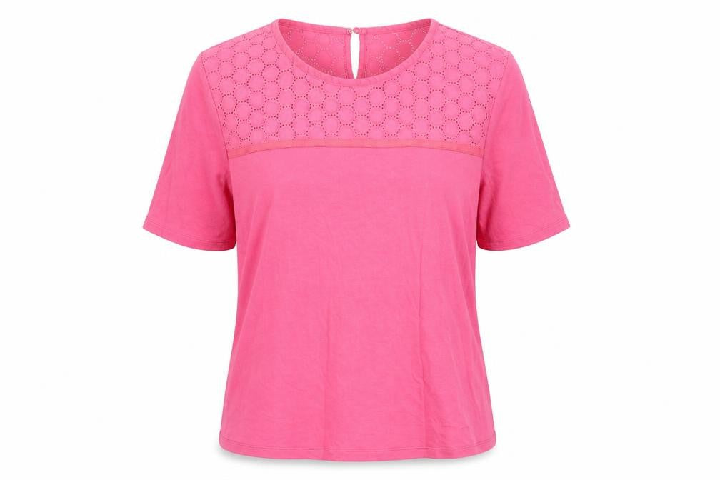 Classic Womens Pink   Basic T-Shirt Size M