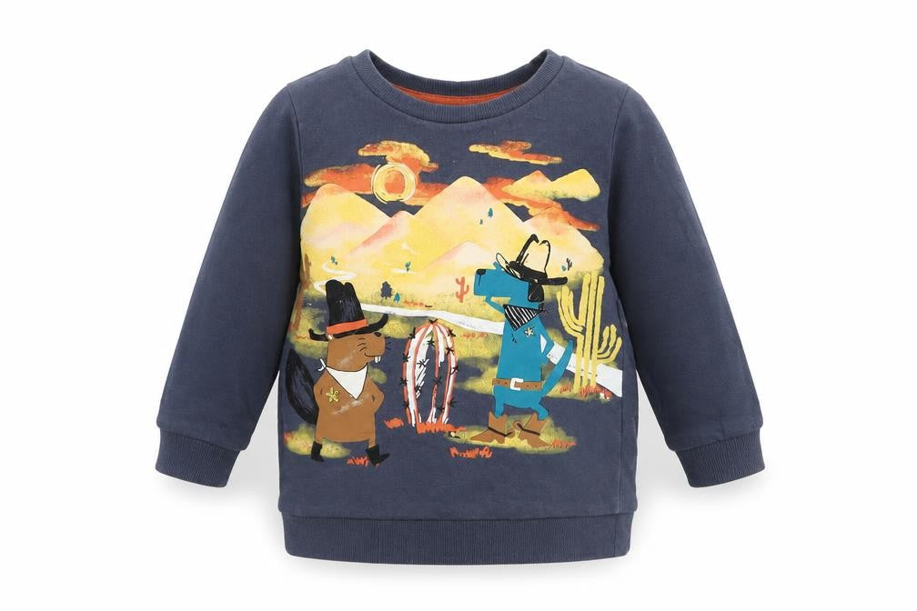 Pep&Co Baby Blue   Pullover Jumper Size 12-18 Months
