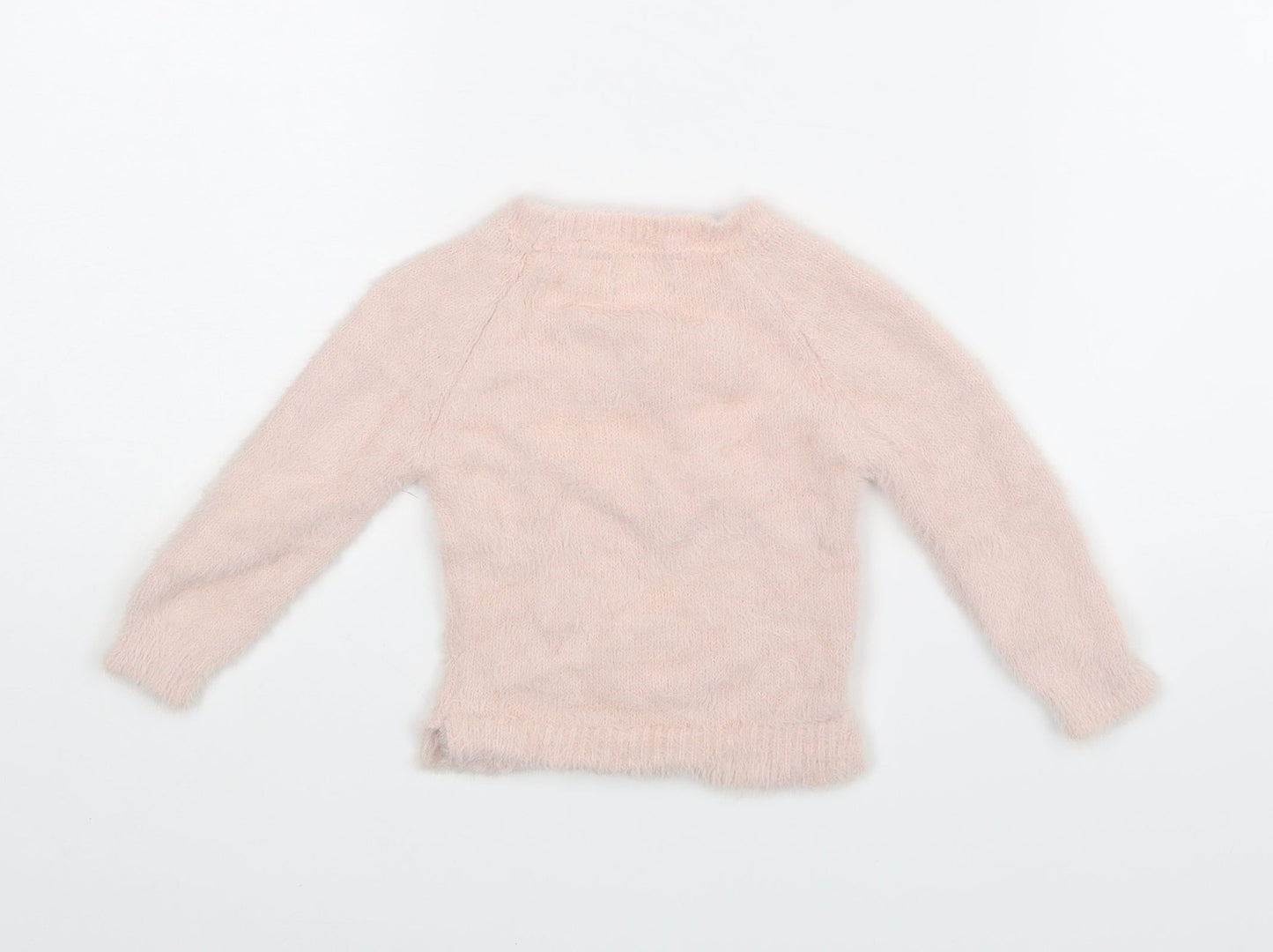 Primark Girls Pink   Pullover Jumper Size 6-9 Months