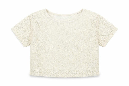 George Girls White   Basic Blouse Size 7-8 Years