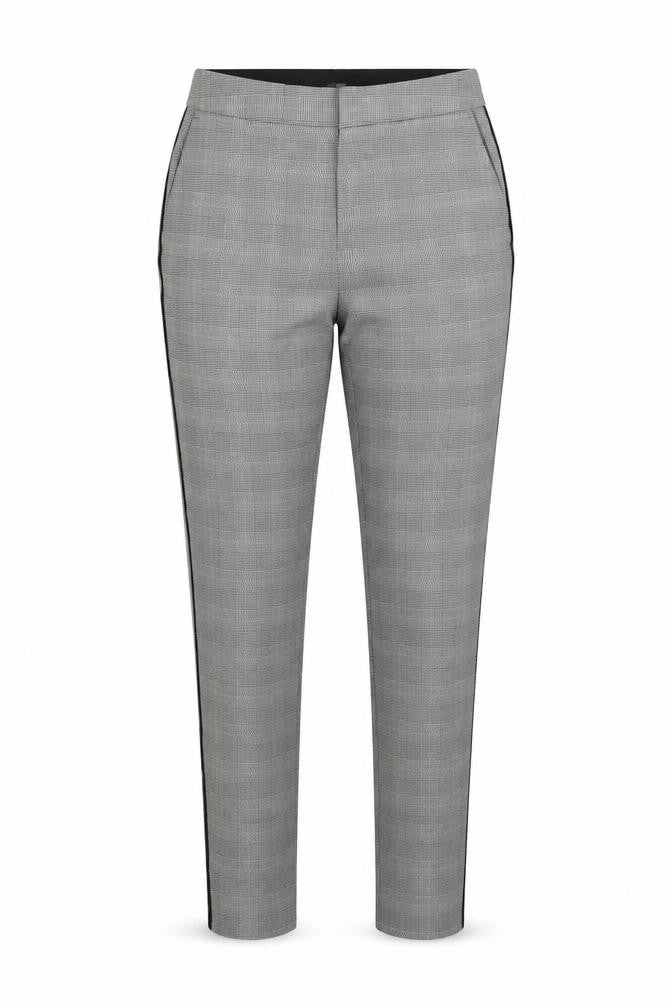 Nutmeg Womens Black Check  Jegging Trousers Size 10 L26 in