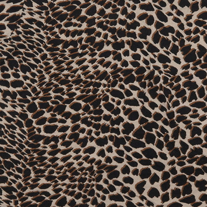 Warehouse Womens Brown Animal Print  Basic Blouse Size 12