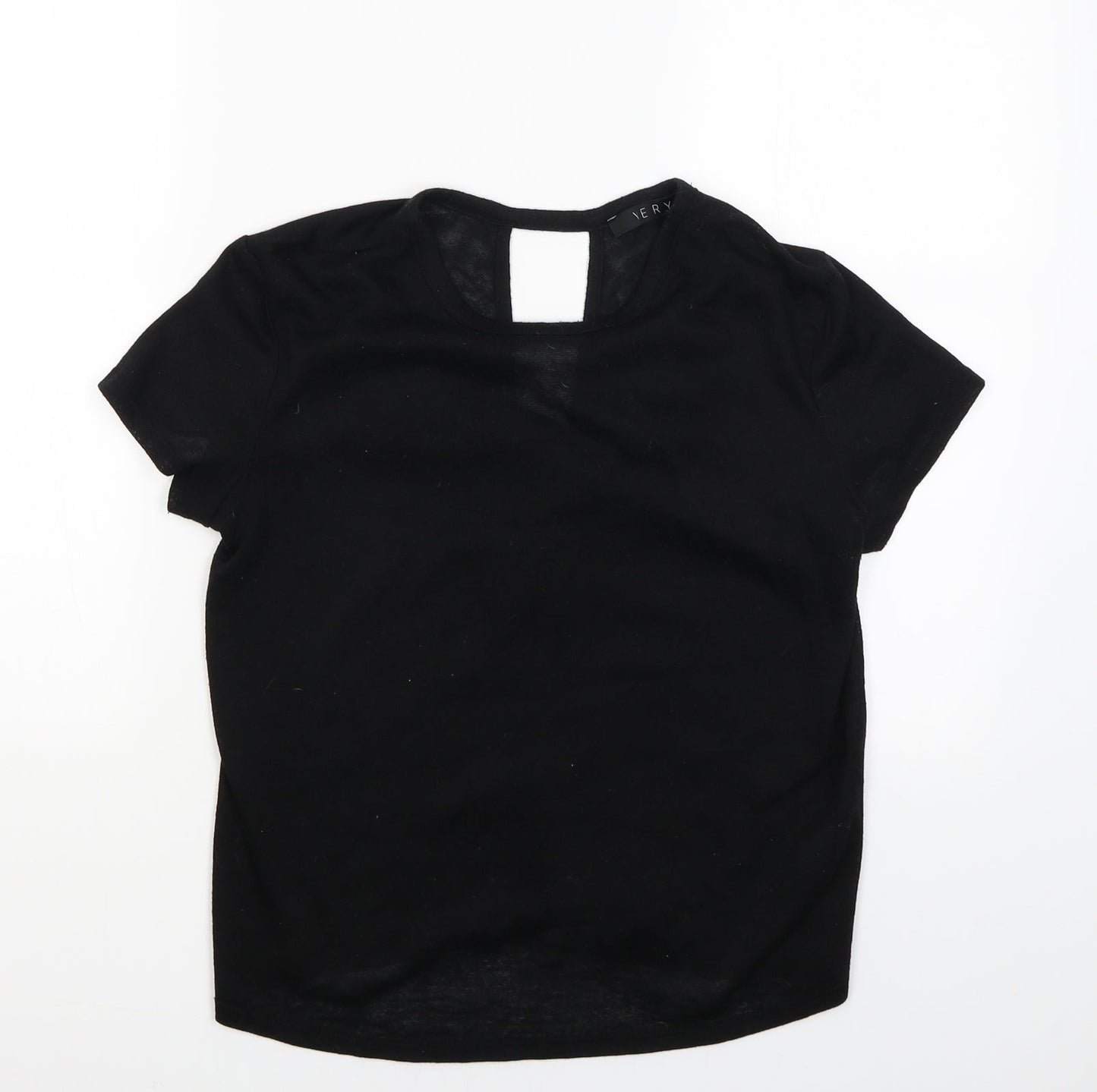 Very Womens Black   Basic Blouse Size 12