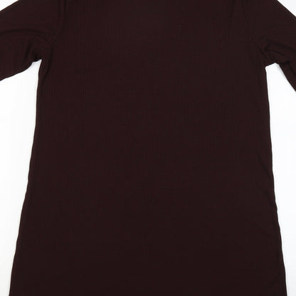 H&M Womens Red   Pullover Jumper Size M