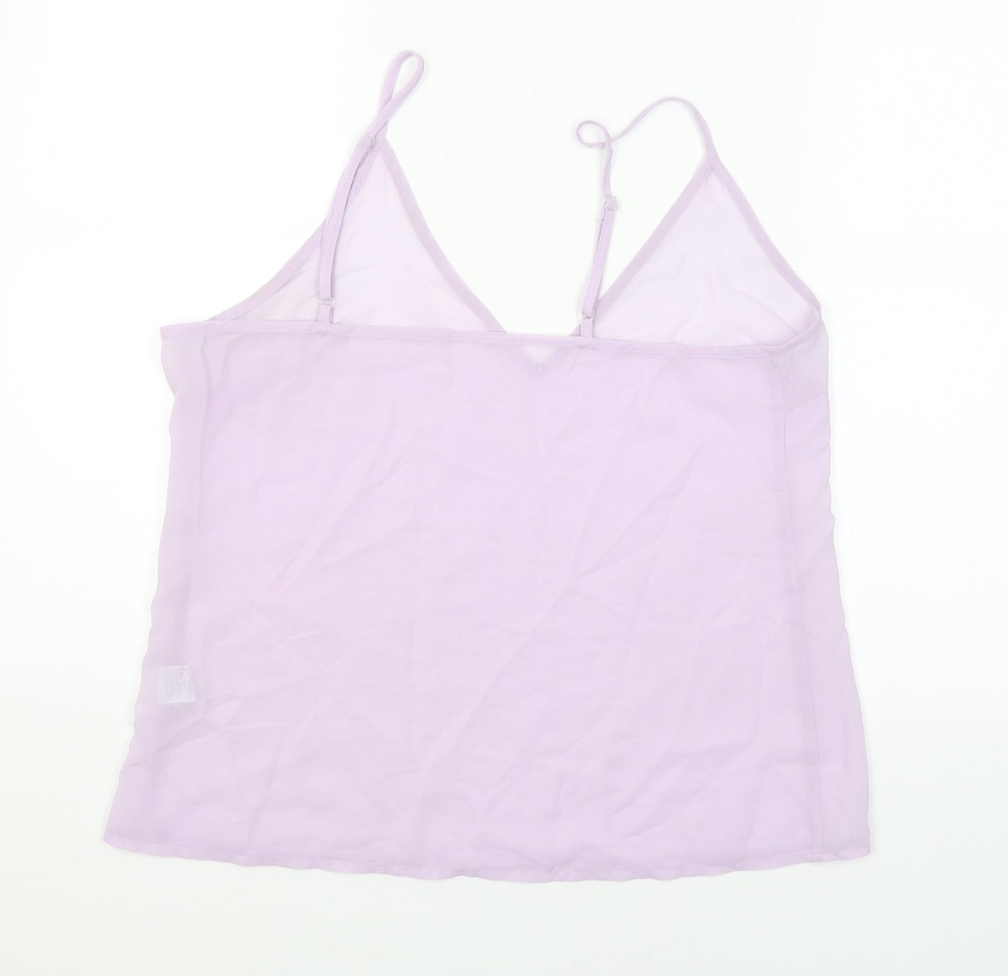 River Island Womens Purple   Camisole Blouse Size 12