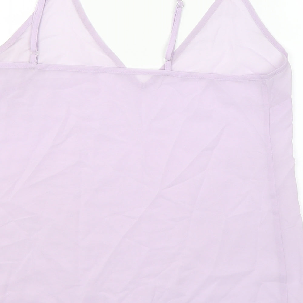 River Island Womens Purple   Camisole Blouse Size 12