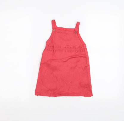 Additional front view of Tu Baby Pink Basic T-Shirt, size 12-18, Months