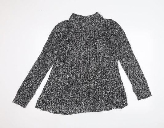 H&M Womens Black   Pullover Jumper Size S