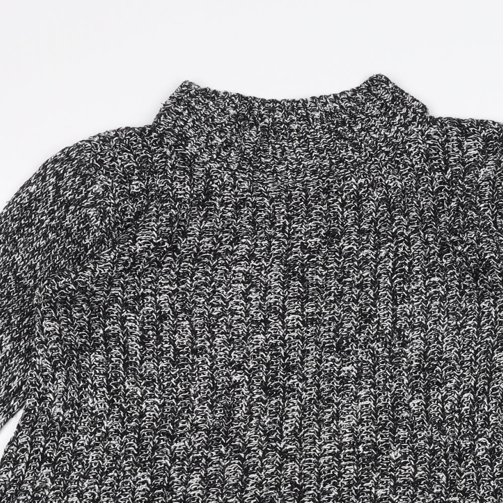 H&M Womens Black   Pullover Jumper Size S