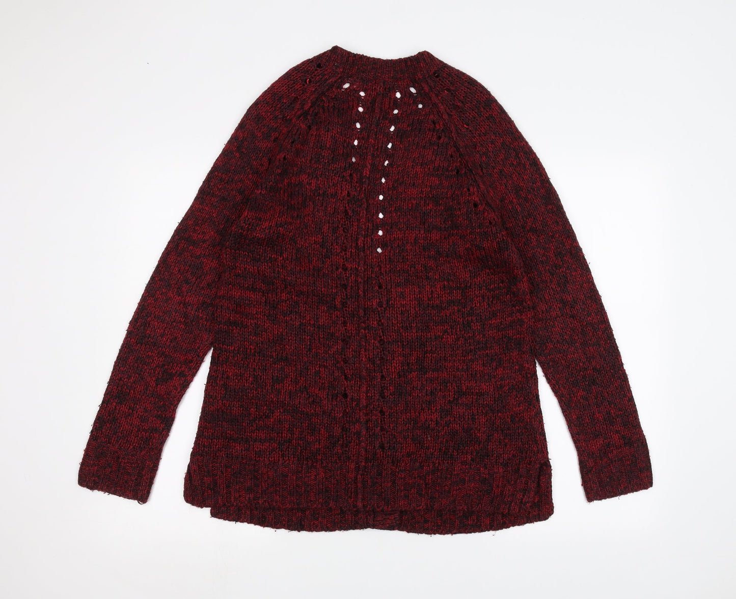 New Look Womens Red   Jacket Coatigan Size 10