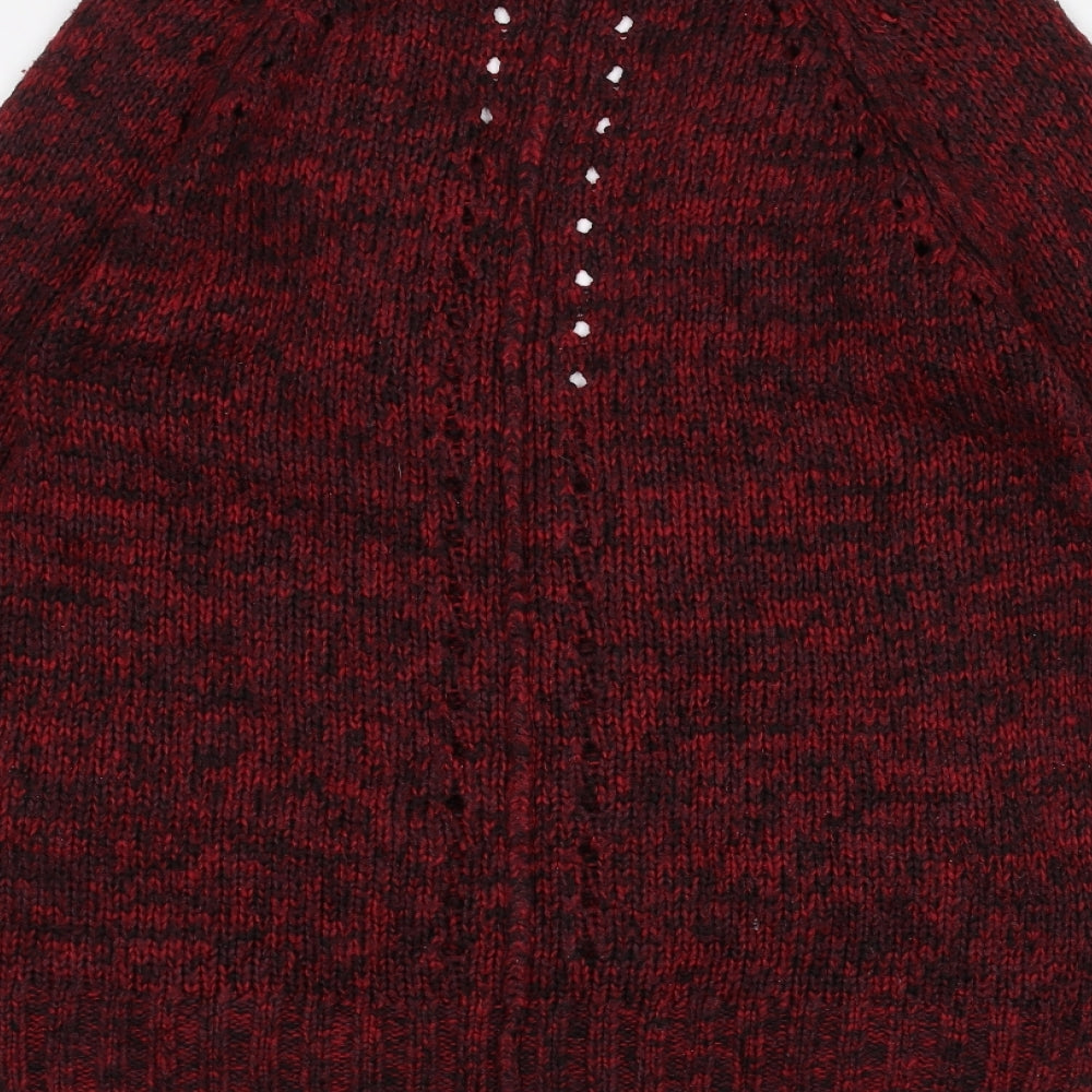 New Look Womens Red   Jacket Coatigan Size 10