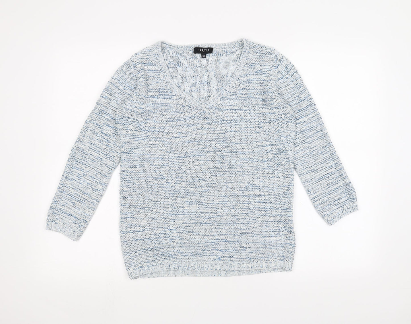Caroll Womens Blue   Pullover Jumper Size 10