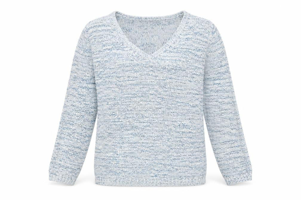 Caroll Womens Blue   Pullover Jumper Size 10