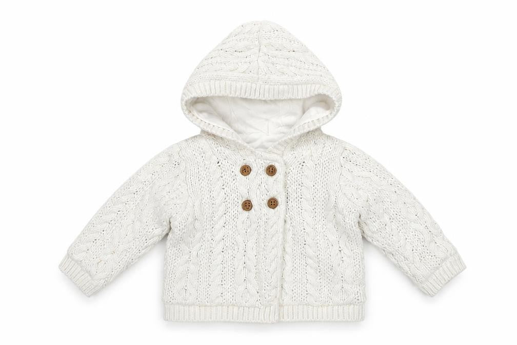 TU Baby White   Jacket  Size 3-6 Months