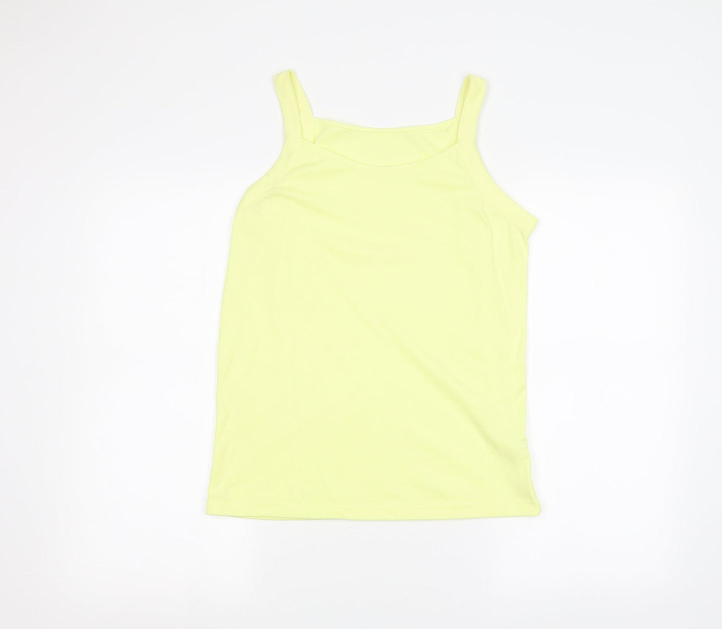 BM Womens Yellow   Basic Tank Size M