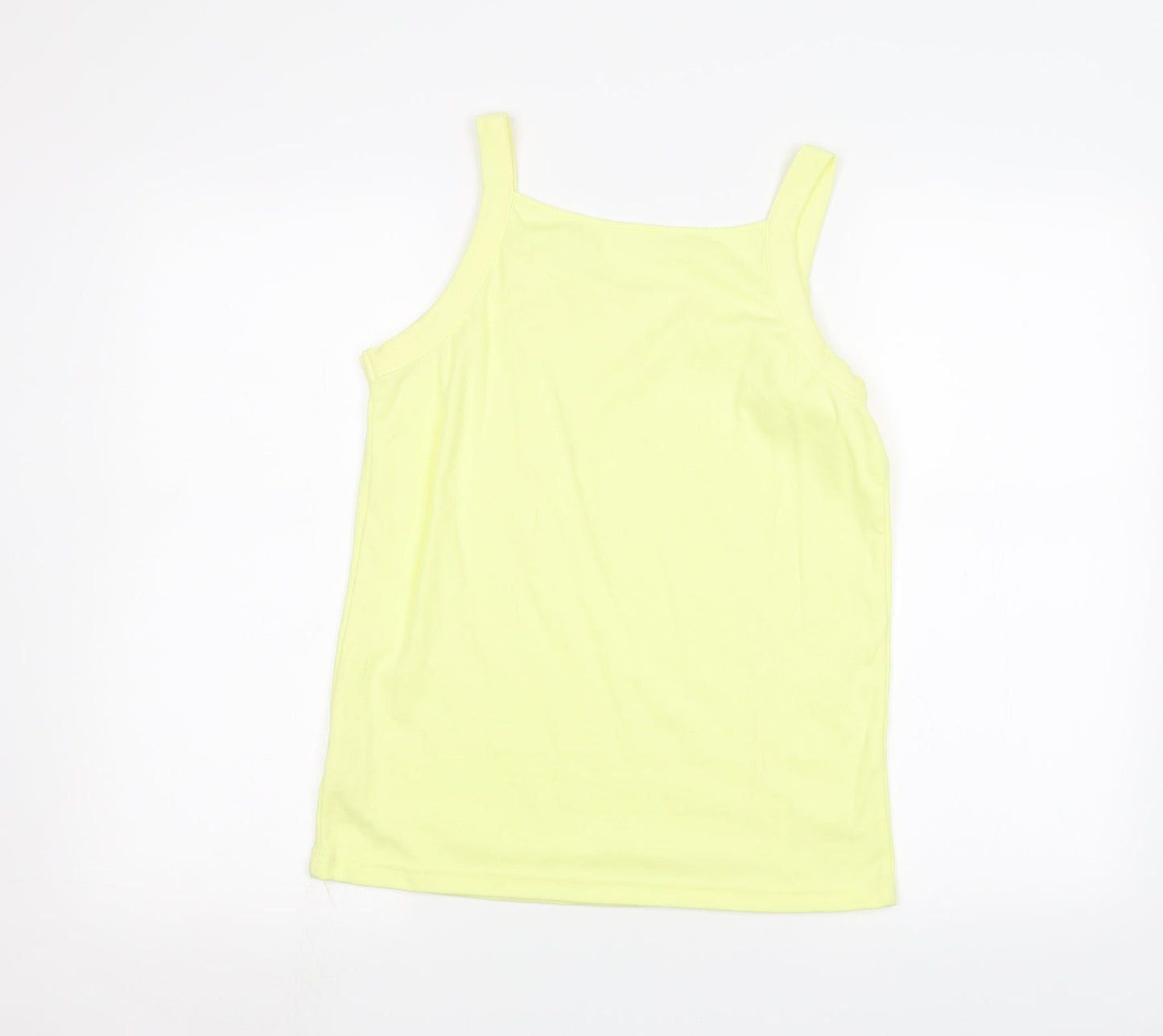 BM Womens Yellow   Basic Tank Size M